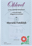 XLII. Mafosz Szalon III. helyezés